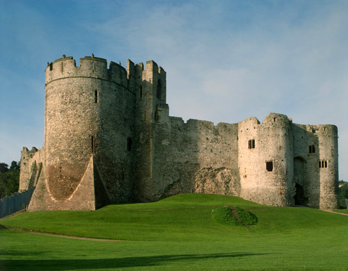 Chepstow Castle, 1967, Monmouthshire, South Wales
